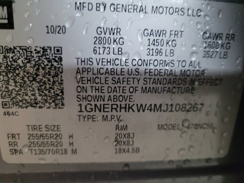 Used 2021 Chevrolet Traverse LT w/ LT Premium Package image 33