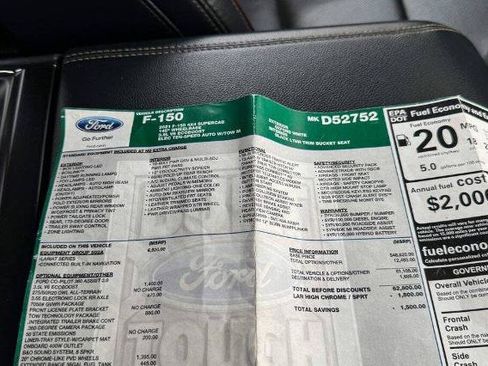 Certified 2021 Ford F150 Lariat w/ Equipment Group 502A High AWD/4WD image 37