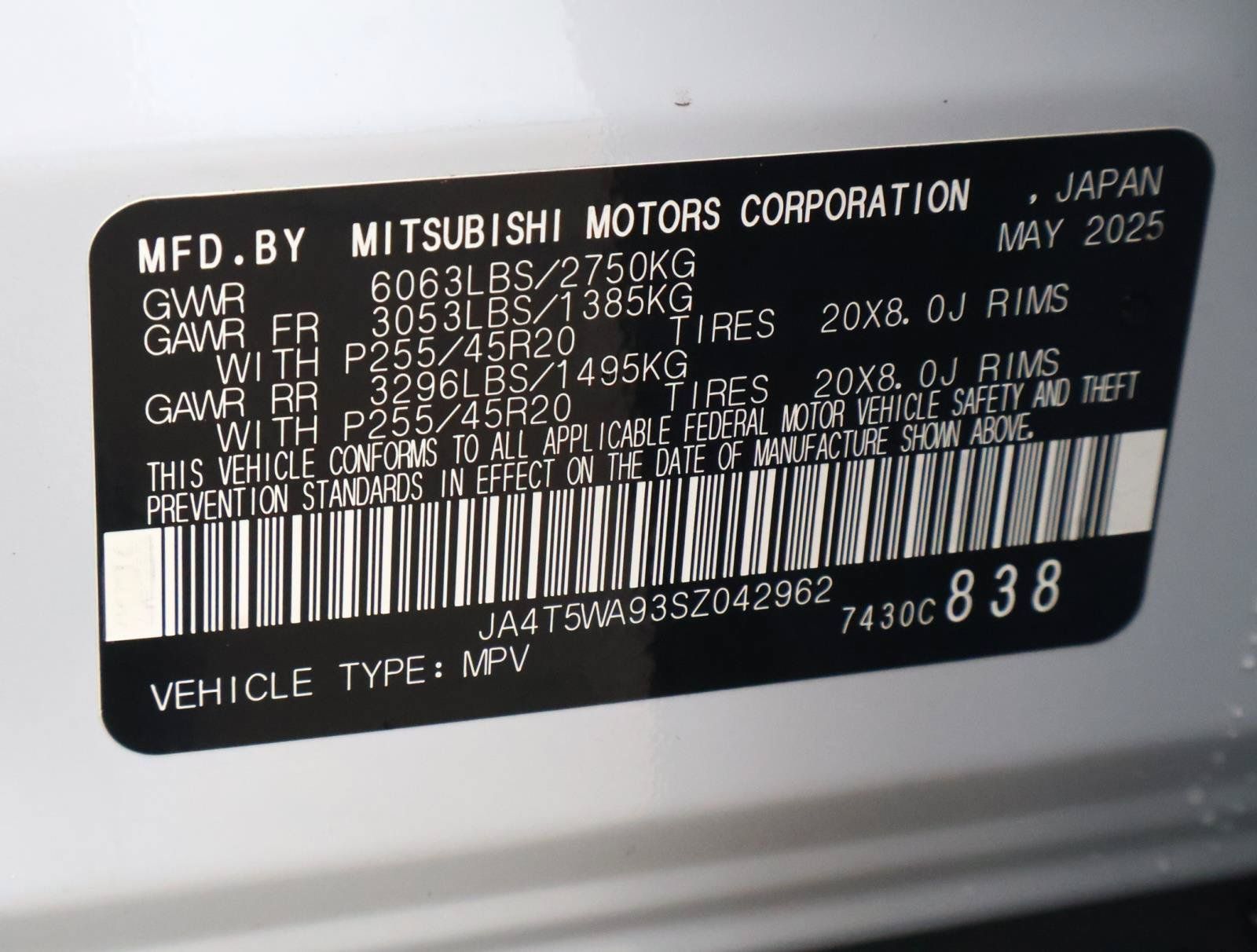 Used 2025 Mitsubishi Outlander SEL AWD/4WD image 23