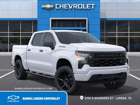 New 2026 Chevrolet Silverado 1500 Custom w/ Turbomax Blackout Package RWD image 7