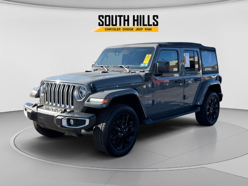 Used 2021 Jeep Wrangler Unlimited Sahara w/ Cold Weather Group AWD/4WD image 1