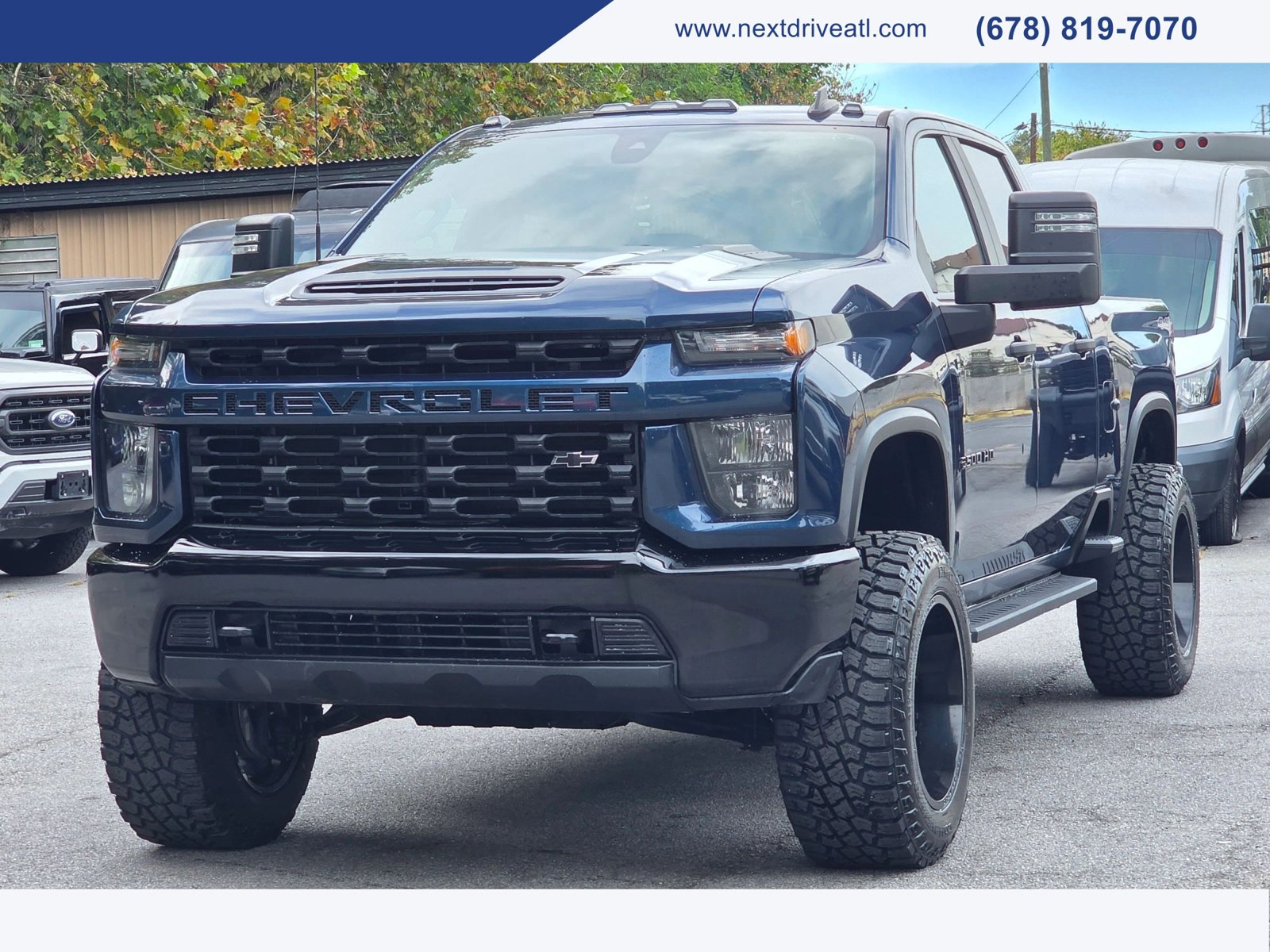 Used 2021 Chevrolet Silverado 2500 Custom w/ Custom Value Package AWD/4WD image 1