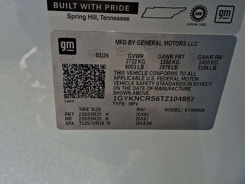 New 2026 Cadillac XT5 Premium Luxury w/ Driver Assist Package FWD image 11