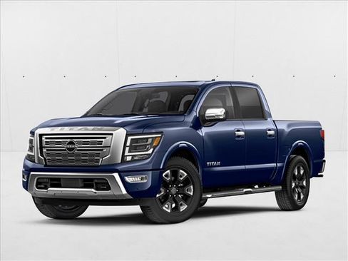 Used 2023 Nissan Titan Platinum Reserve w/ Off Road Protection Package AWD/4WD image 1