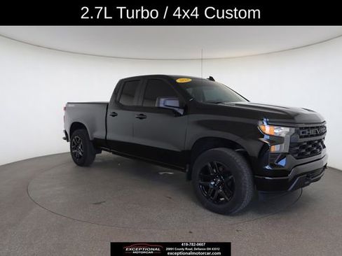 Used 2024 Chevrolet Silverado 1500 Custom w/ Turbomax Blackout Package image 27