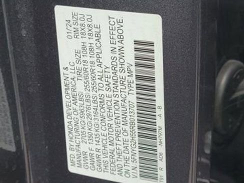 Certified 2024 Honda Pilot EX-L image 34