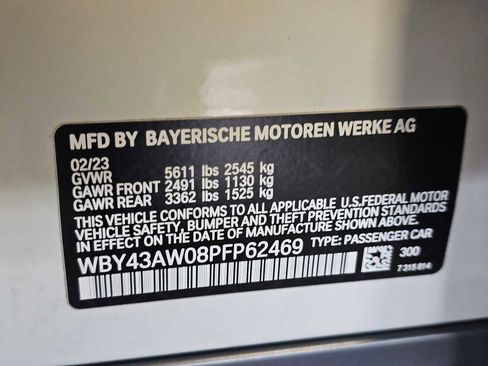 Used 2023 BMW i4 eDrive35 RWD image 37