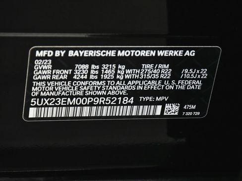 Used 2023 BMW X7 xDrive40i w/ Executive Package image 21