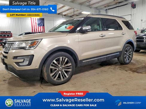Used 2017 Ford Explorer Platinum AWD/4WD image 1