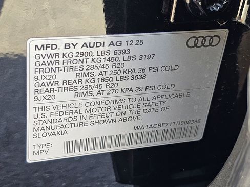 New 2026 Audi Q7 2.0T Premium AWD/4WD image 30