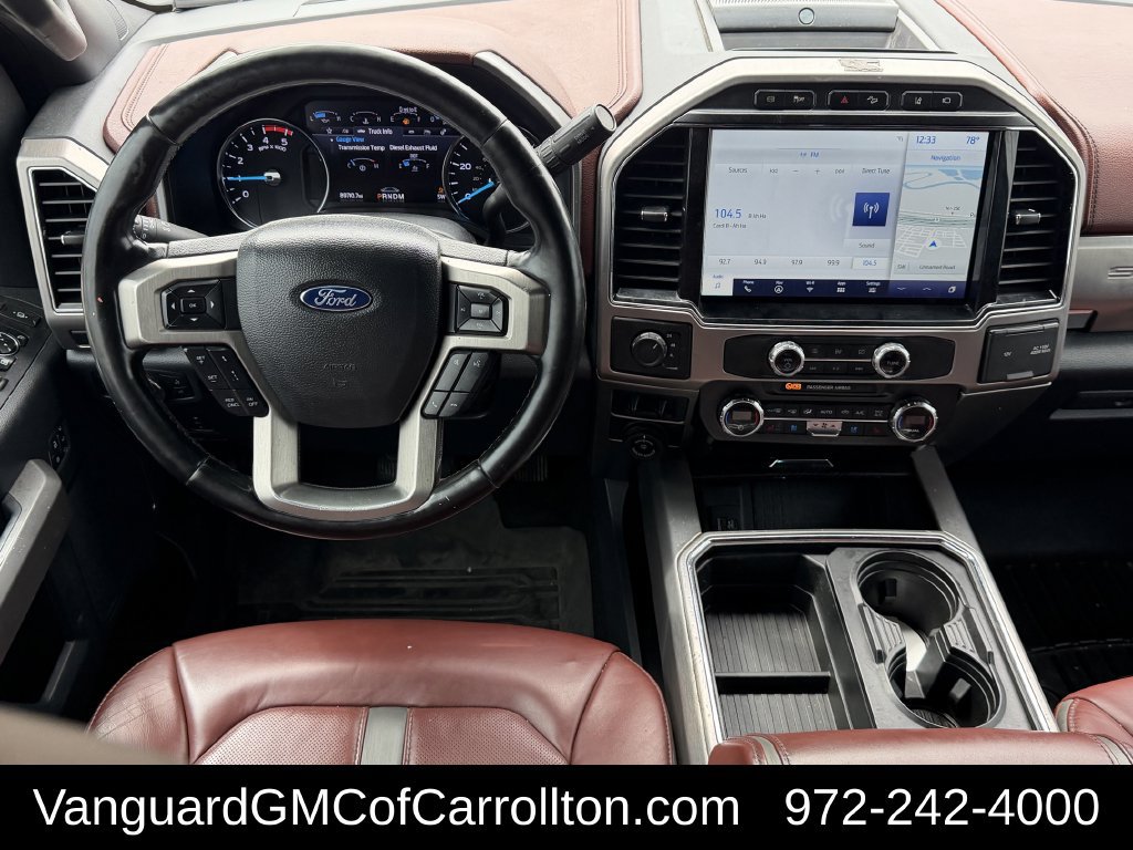 Used 2022 Ford F450 Platinum w/ FX4 Off-Road Package AWD/4WD image 11