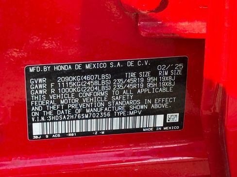 Certified 2025 Acura ADX A-Spec image 33