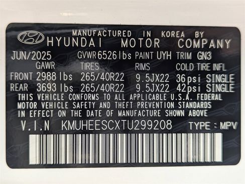 New 2026 Genesis GV80 3.5T Prestige image 24