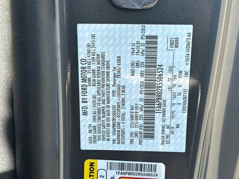 Certified 2024 Ford Mustang Dark Horse w/ Security Package RWD image 30