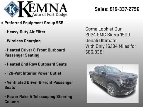 Used 2024 GMC Sierra 1500 Denali Ultimate image 15