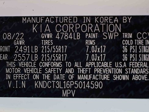 Certified 2023 Kia Niro Wave w/ Wave Preserve Package image 31