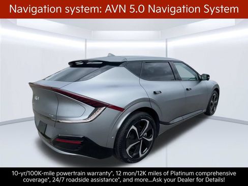 Certified 2023 Kia EV6 GT-Line w/ GT-Line Suede Seat Package AWD/4WD image 10