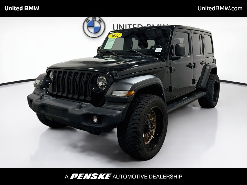 Used 2022 Jeep Wrangler Unlimited Sport AWD/4WD image 1
