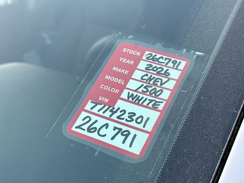 New 2026 Chevrolet Silverado 1500 W/T w/ WT Value Package image 25