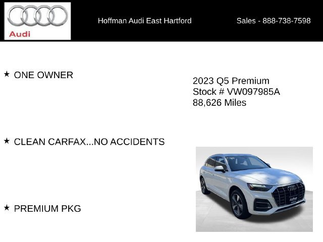 Used 2023 Audi Q5 Premium w/ Convenience Package AWD/4WD image 6