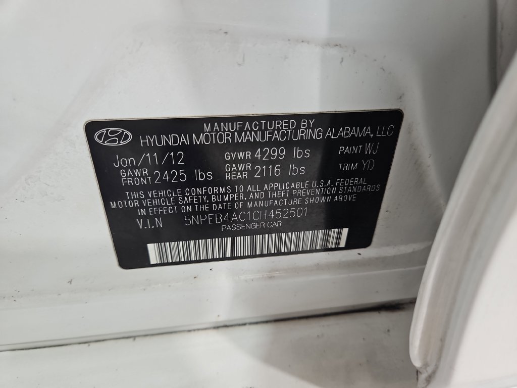 Used 2012 Hyundai Sonata GLS FWD image 28