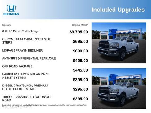 Used 2024 RAM 2500 Big Horn w/ Off Road Package AWD/4WD image 3