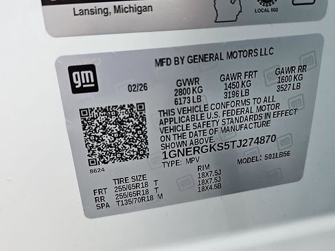 New 2026 Chevrolet Traverse LT image 21