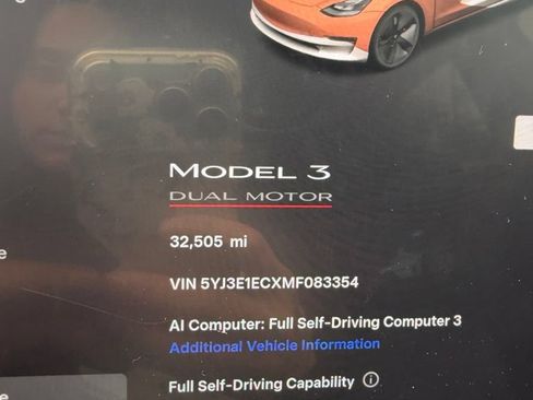 Used 2021 Tesla Model 3 Performance AWD/4WD image 9