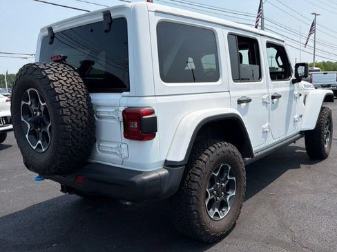 Used 2023 Jeep Wrangler Unlimited Rubicon 4xe w/ Steel Bumper Group AWD/4WD image 2