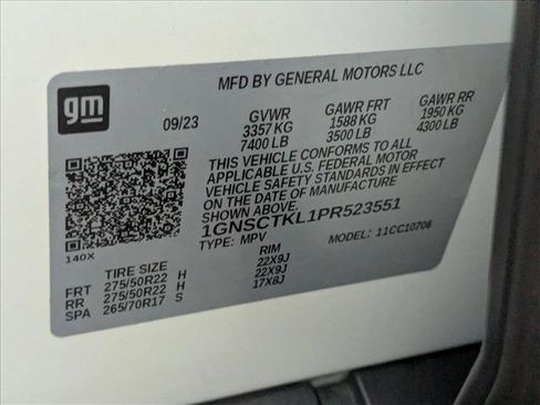 Used 2023 Chevrolet Tahoe High Country RWD image 14