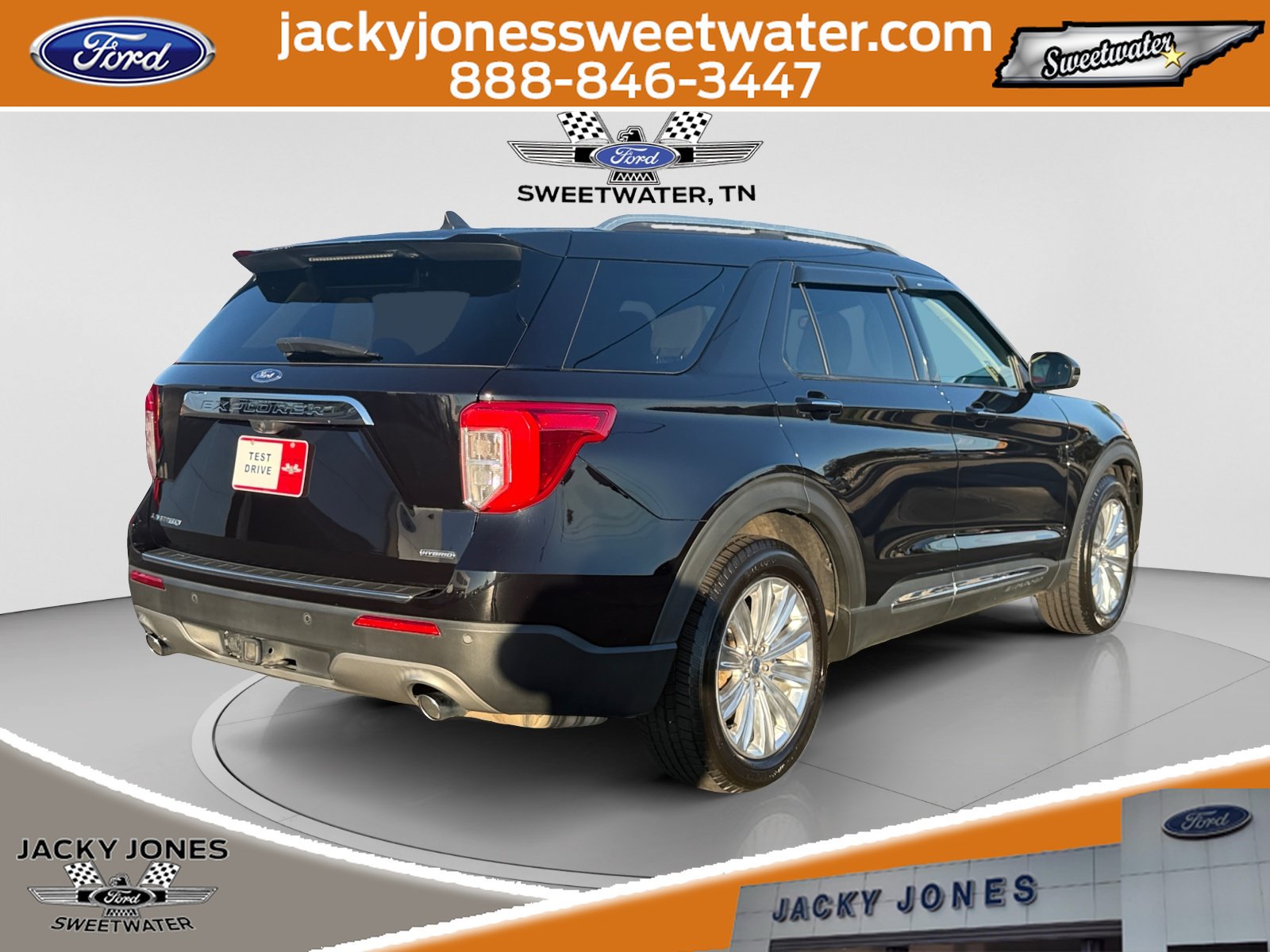 Certified 2021 Ford Explorer Limited w/ Hybrid Equipment Group 310A RWD image 5