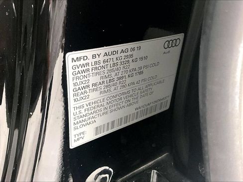 Used 2019 Audi Q8 Prestige AWD/4WD image 34