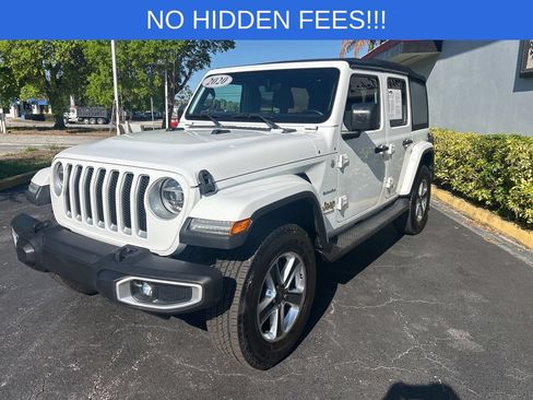 Used 2020 Jeep Wrangler Unlimited Sahara AWD/4WD image 4
