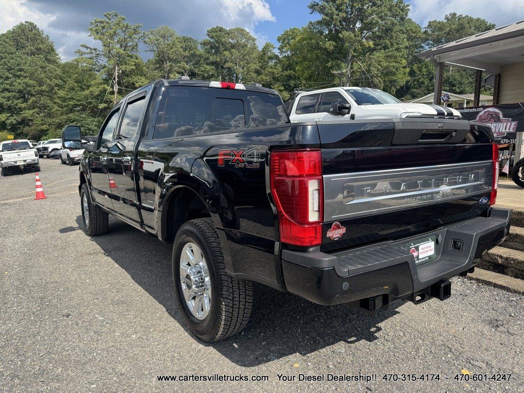 Used 2020 Ford F350 Platinum w/ FX4 Off-Road Package AWD/4WD image 9