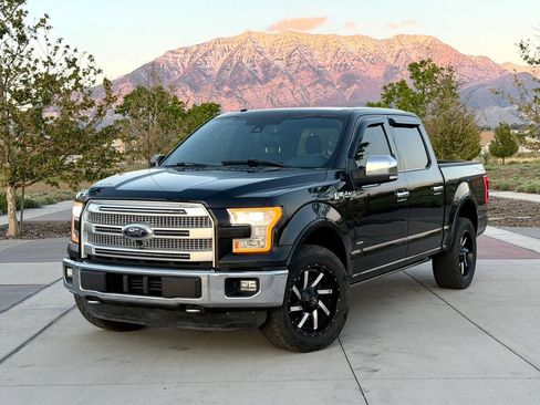 Used 2015 Ford F150 Platinum w/ Technology Package AWD/4WD image 1