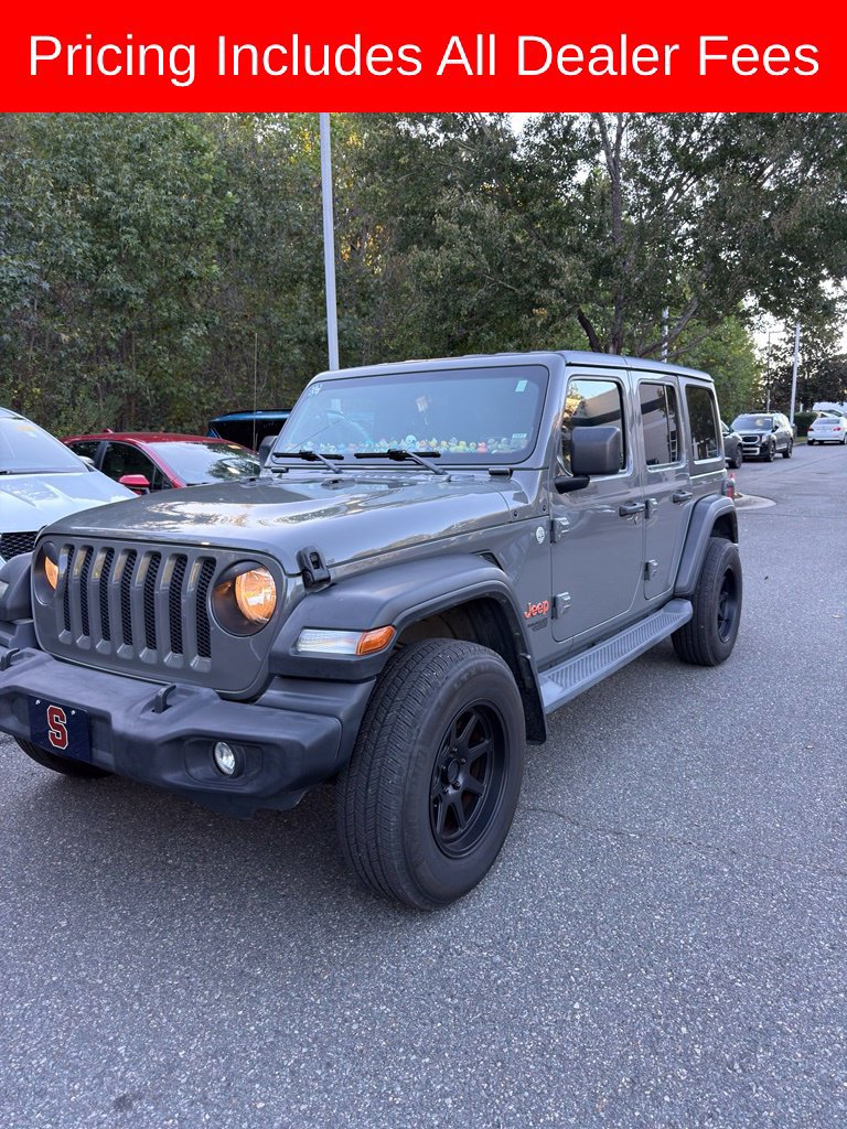 Used 2019 Jeep Wrangler Unlimited Sport S AWD/4WD image 3