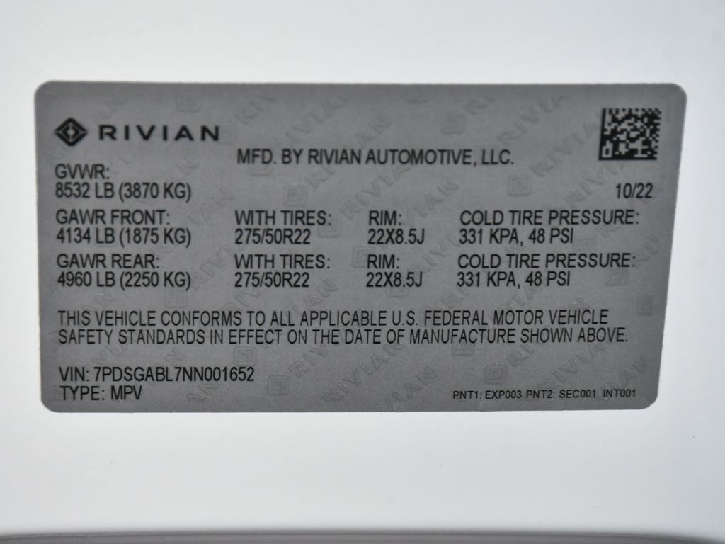 Used 2022 Rivian R1S Launch Edition Quad AWD/4WD image 19