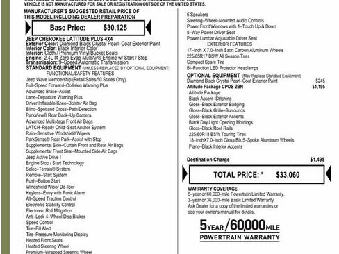 Used 2021 Jeep Cherokee Latitude Plus image 4