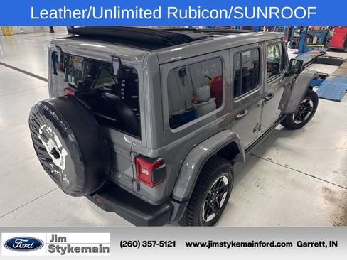 Used 2021 Jeep Wrangler Unlimited Rubicon w/ Uconnect 4C Nav & Sound Group AWD/4WD image 14