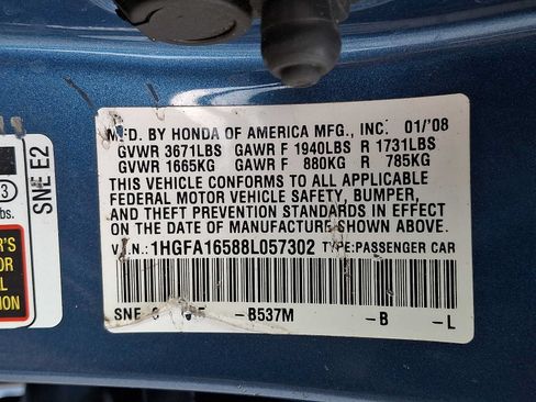 Used 2008 Honda Civic LX image 24