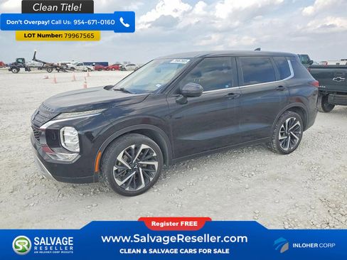 Used 2022 Mitsubishi Outlander SE AWD/4WD image 1