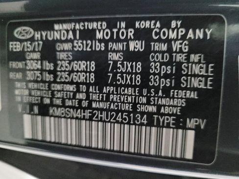 Used 2017 Hyundai Santa Fe Limited image 33