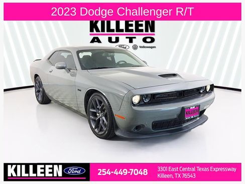 Used 2023 Dodge Challenger R/T w/ Blacktop Package RWD image 1