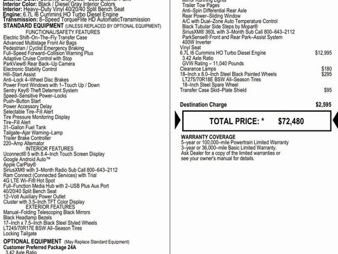 New 2026 RAM 2500 Tradesman image 2