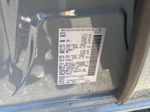 Used 2026 Nissan Frontier PRO-4X AWD/4WD image 29