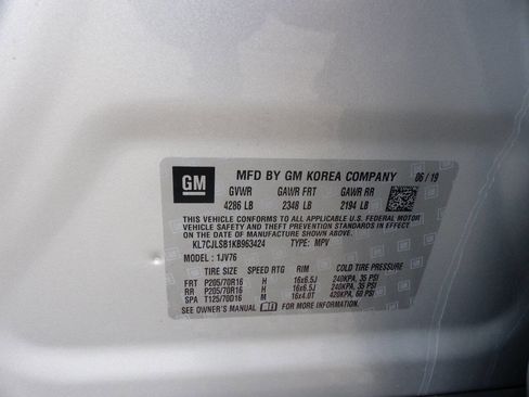 Used 2019 Chevrolet Trax LT w/ LT Convenience Package image 14