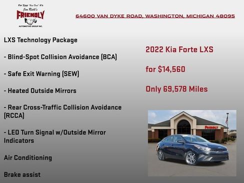 Used 2022 Kia Forte LXS w/ LXS Technology Package image 5