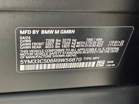 Certified 2024 BMW XM Label Red image 21