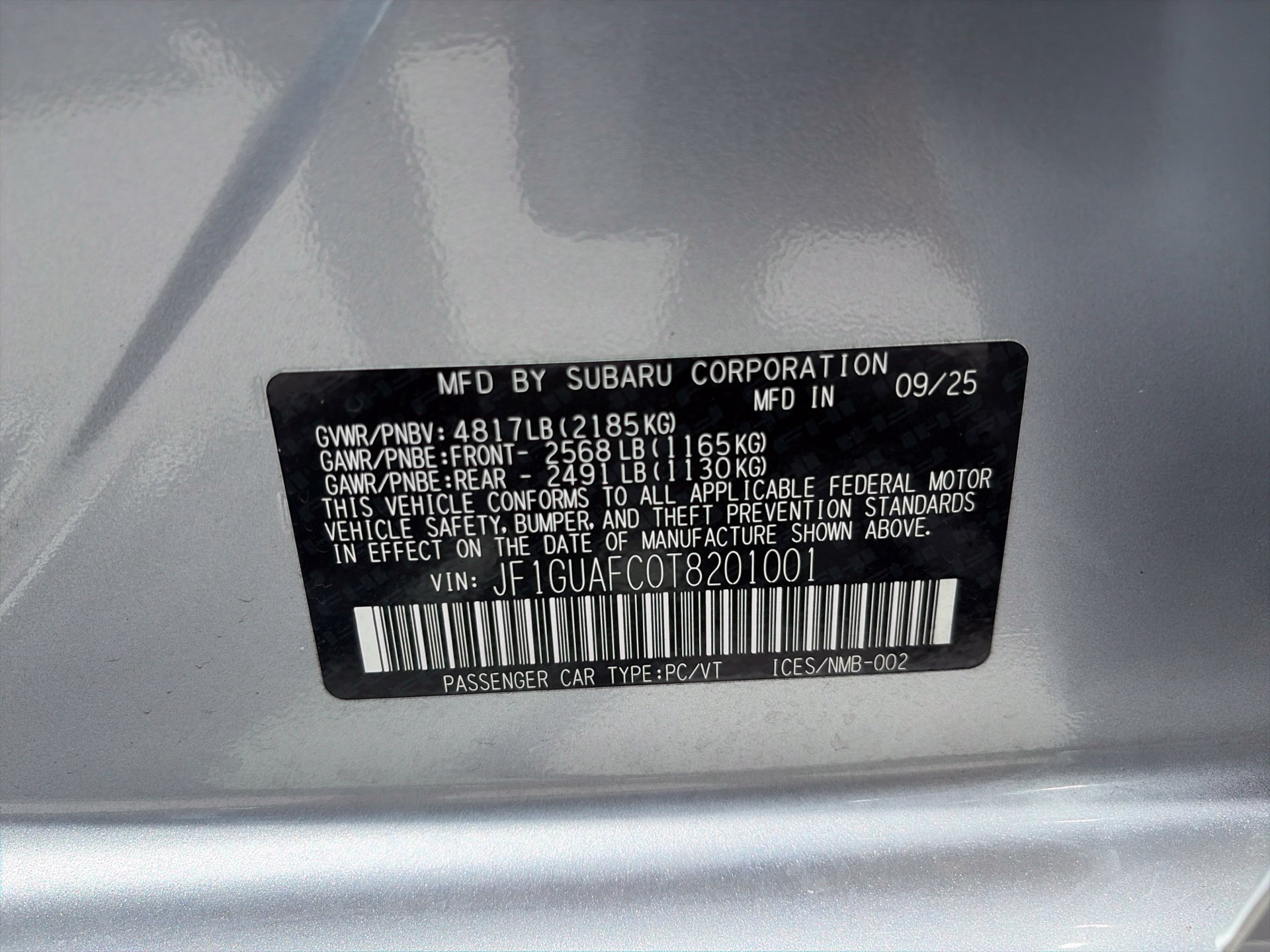Used 2026 Subaru Impreza 2.0i Sport AWD/4WD image 17