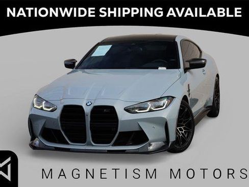 Used 2021 BMW M4 Competition w/ M Carbon Exterior Package RWD image 1
